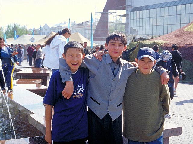 1-3 Republic Square, Astana, Kazakhstan, May 2000/ Bessa R Elmar 35mm Kodak EBX