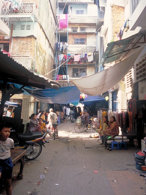 56-2 93 Street, Phnom Penh, Cambodia, March 2004/ Bessa R Snapshot Scopar 25mm Kodak EBX