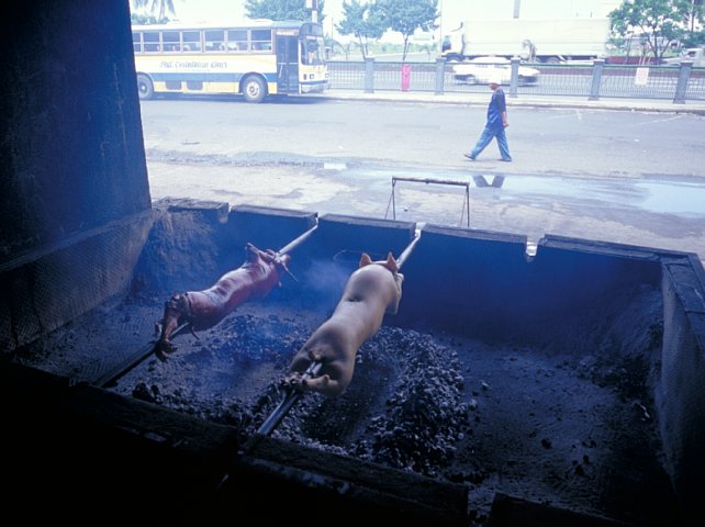 50-2 Fish Market, Manila, the Philippines, August 2004/ Bessa L Snapshot Scopar 25mm Kodak EBX